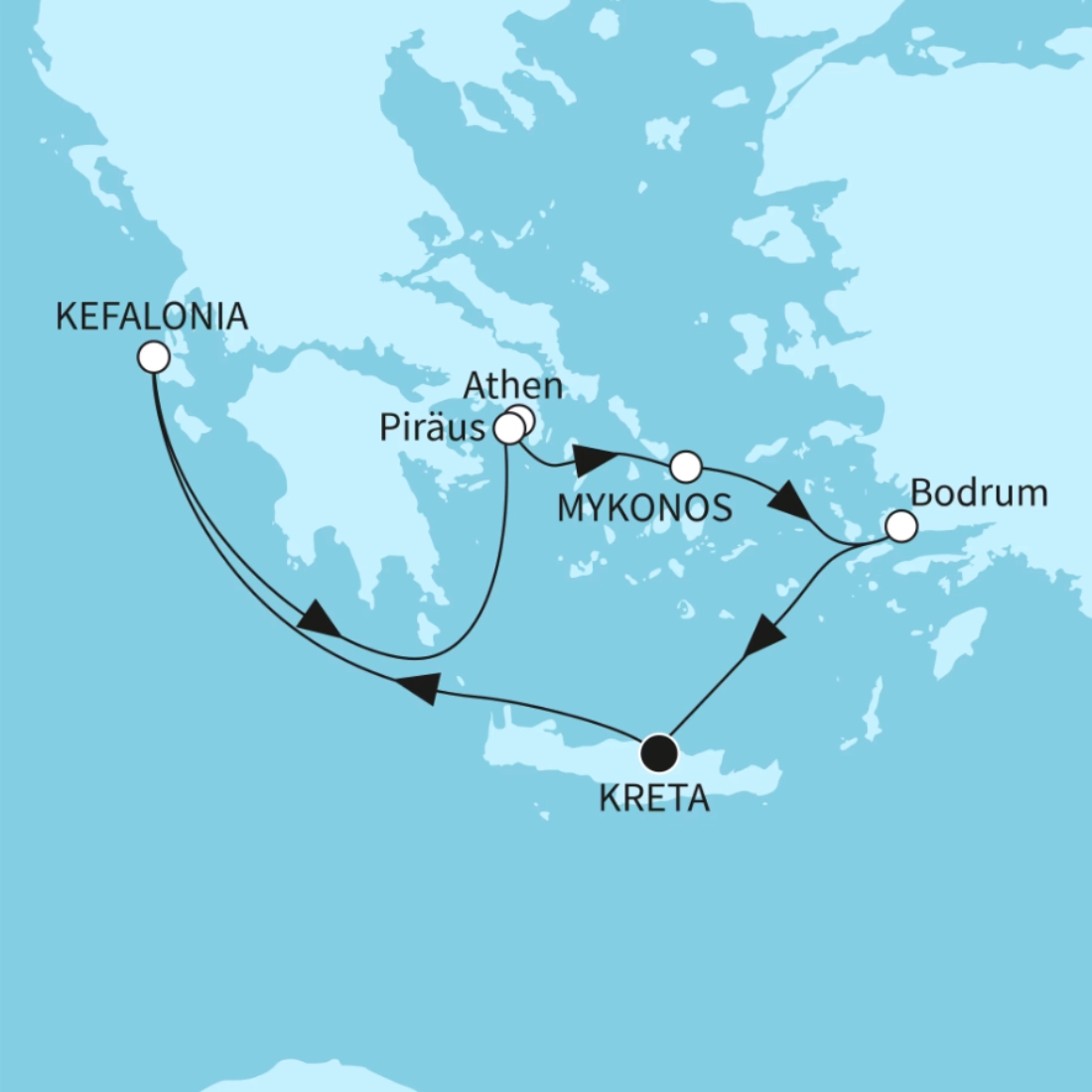 Route Pride Cruise "Bunte Horizonte" by TUI Cruises