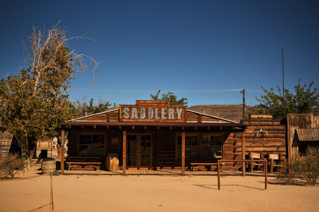 Saddlery in Pioneertown on Mane Street © Coupleofmen.com