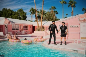 Trixie Motel in Palm Springs: Review of our Gay Couple Stay in the Yeehaw Cowgirl Suite &copy;&nbsp;Coupleofmen.com