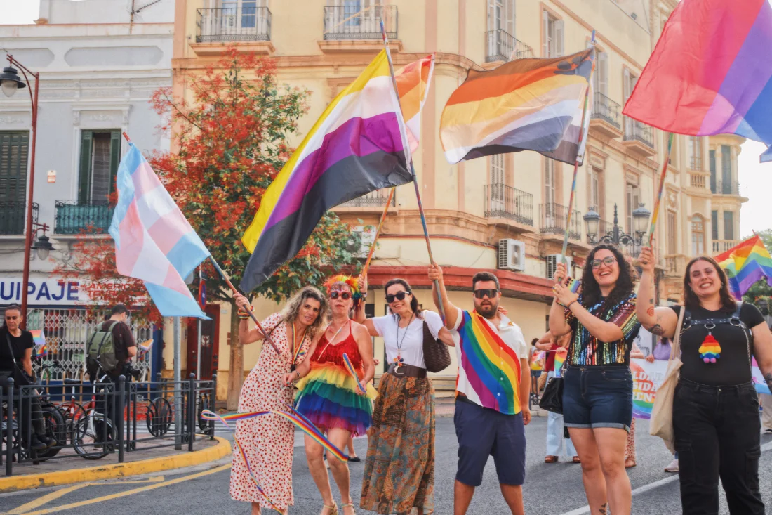 Pride flags for the queer community in Melilla &copy; Coupleofmen.com