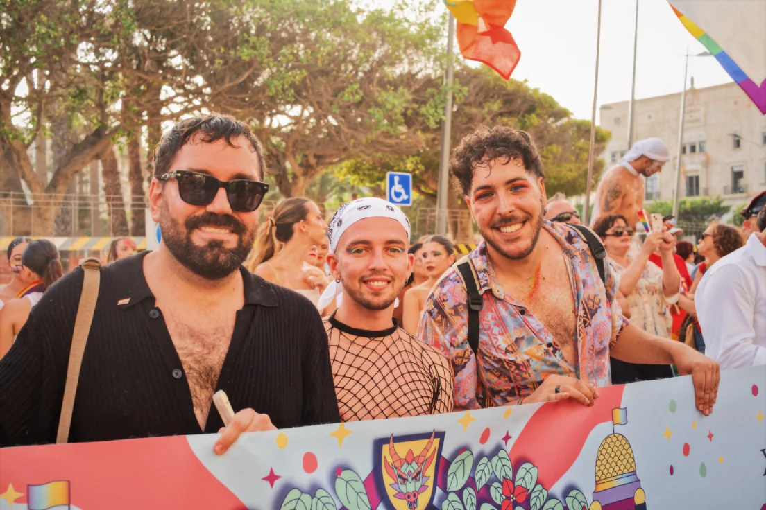 Proud local LGBTQ+ at North Africa Pride in Melilla &copy; Coupleofmen.com