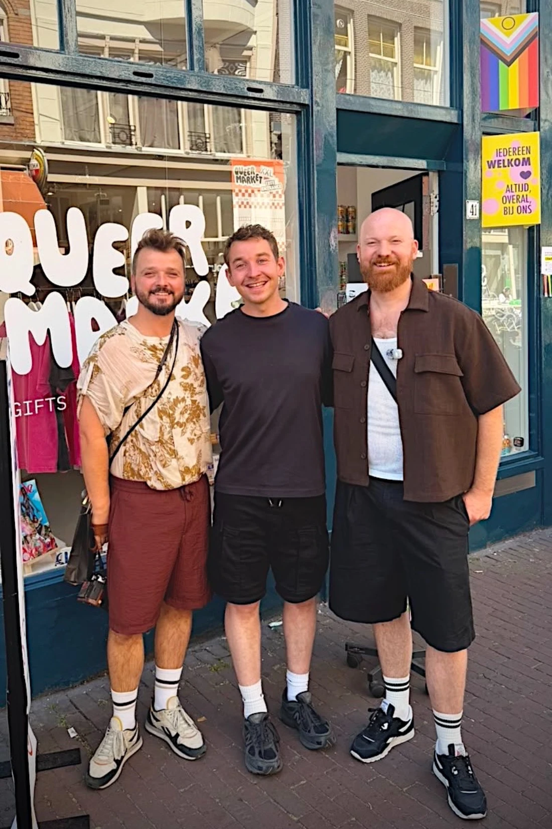 Queer Market in Amsterdam: LGBTQ+ World Pride Shopping 2026 © Coupleofmen.com