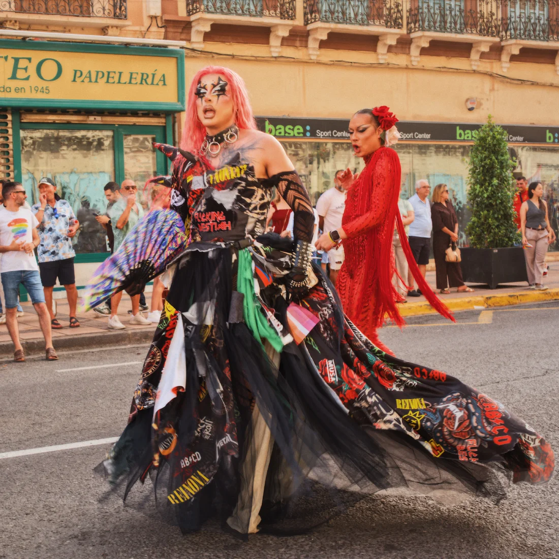 RuPaul Drag Star Bestiah dancing in Melilla &copy; Coupleofmen.com