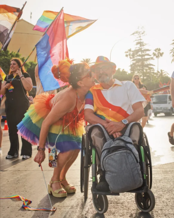Supporting diversity and accessibility at North Africa Pride in Melilla &copy; Coupleofmen.com