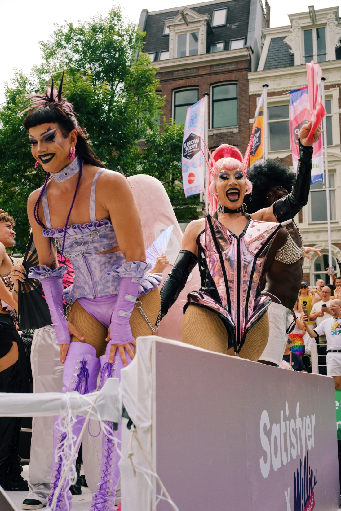 Drag is Art - Canal Parade World Pride Amsterdam 2026 &copy;&nbsp;Coupleofmen.com