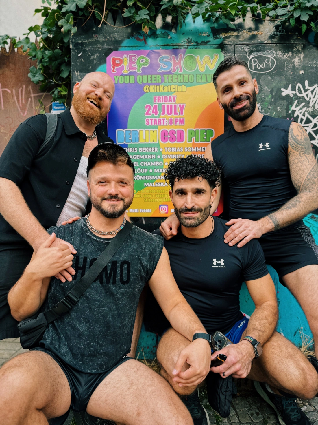 Going out with our favorite boys: Piep Show Berlin at KitKat Club