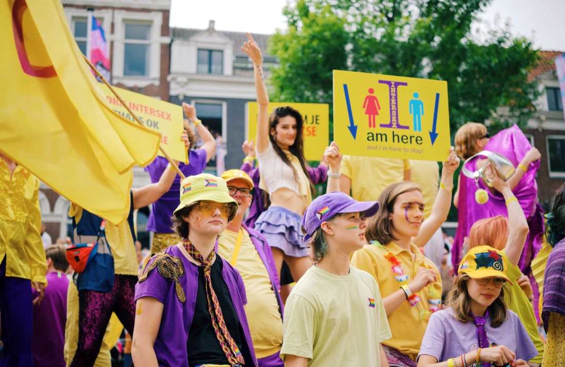 Intersex Boat "I am here and I'm here to stay!" &copy; Coupleofmen.com