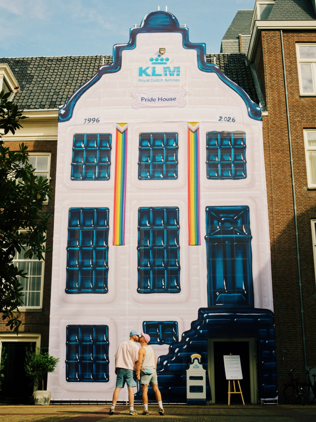 KLM Pride House for WorldPride in Amsterdam