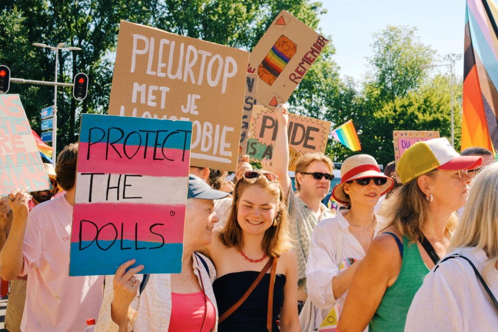 Protect the Dolls - Pride is a Protest - World Pride March 2026 © Coupleofmen.com