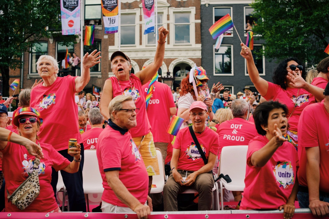 Queer folks 50+ for Senior Pride &copy; Coupleofmen.com