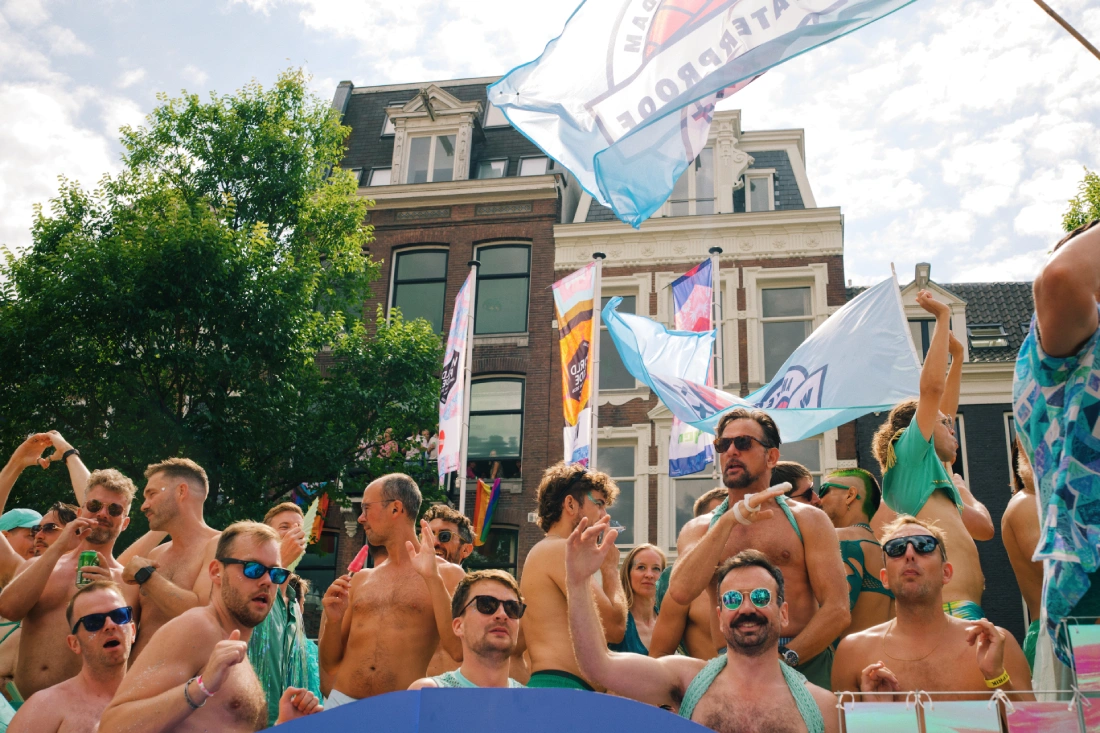 Some gay men visual snacks from the canal parade 2026 &copy; Coupleofmen.com