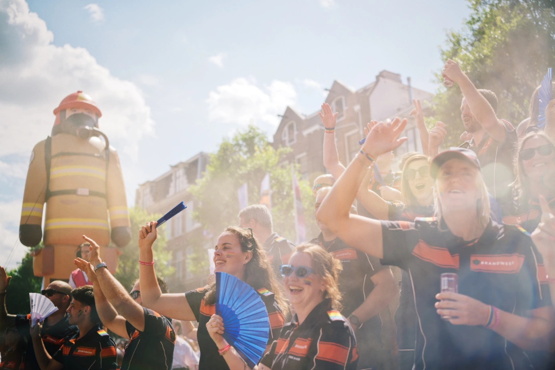 The wather for the World Pride canal parade was amazing &copy; Coupleofmen.com
