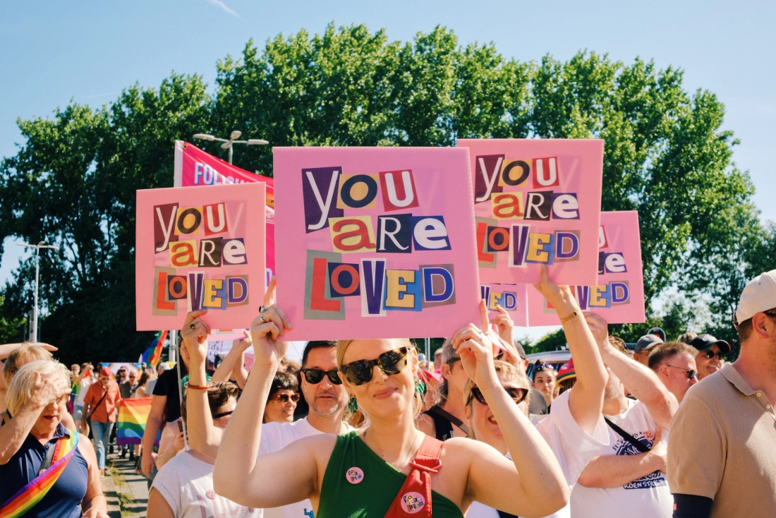 You are Loved initiative - World Pride 2026 in Amsterdam © Coupleofmen.com